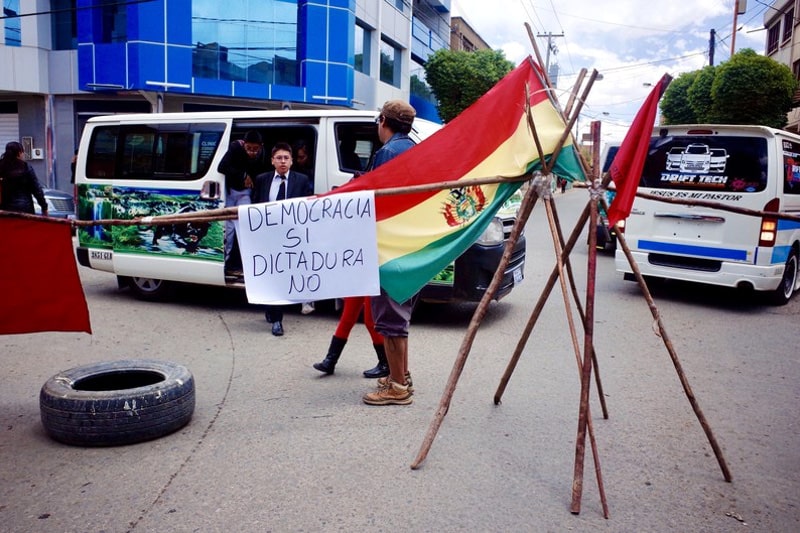 Boliwia w obronie demokracji (RELACJA)