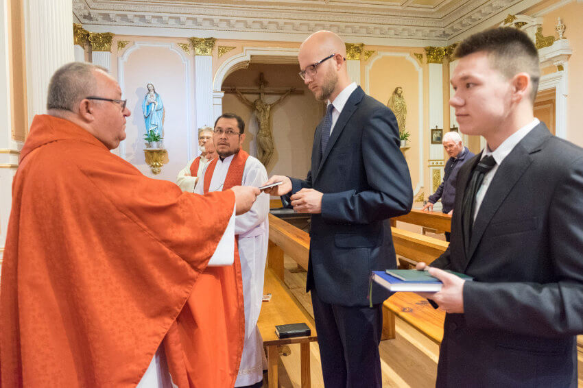 Dwóch nowicjuszy w Chludowie