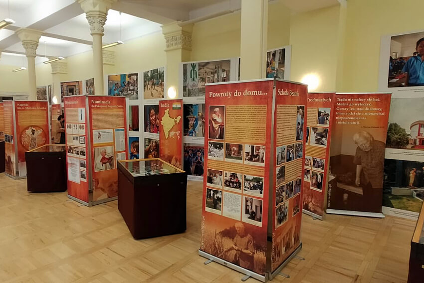 Wystawa o o. Marianie Żelazku i dr Wandzie Błeńskiej