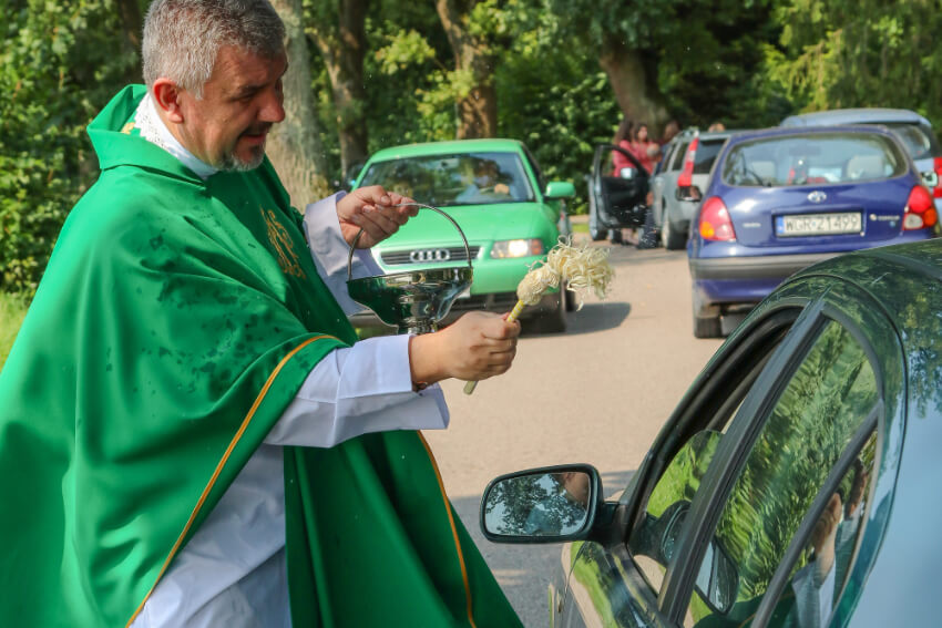 Akcja św. Krzysztofa 2021 - spotkanie kierowców