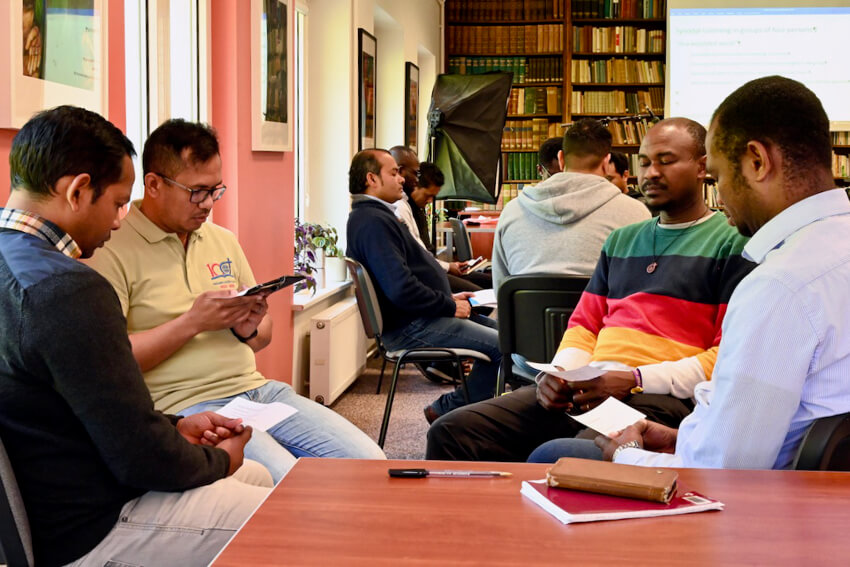 Spotkanie młodych misjonarzy pracujących w Europie