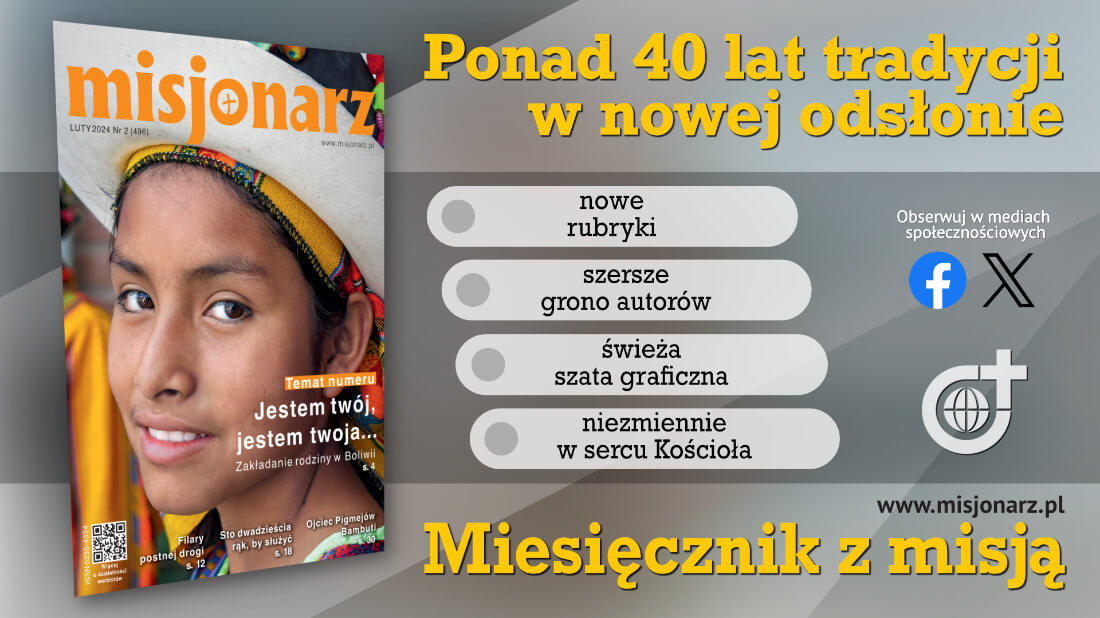Miesięcznik “Misjonarz” w nowej odsłonie