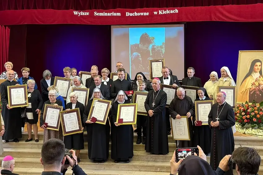 Trzech werbistów wyróżnionych medalem Benemerenti