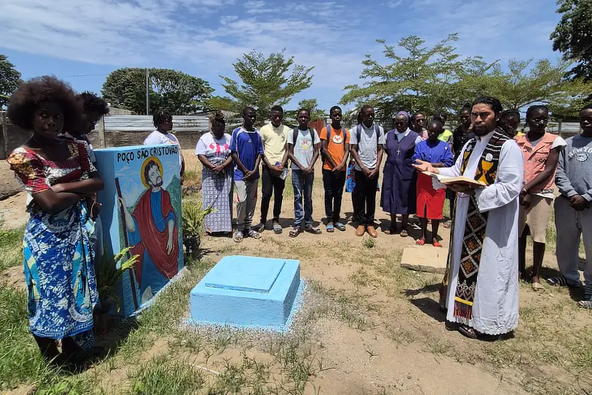 Studnia w Nzeto w Angoli już daje wodę