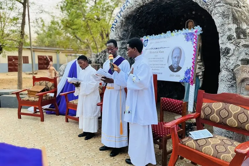 Upamiętnienie śp. o. Marka Kowalika SVD w Tamale